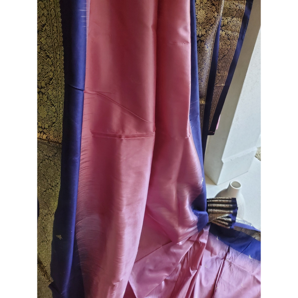 Women Pure Silk Kanjivaram Saree Handloom Wedding Festive Designer - Picture 8 of 16